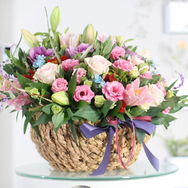 Pink Harmony Basket 4