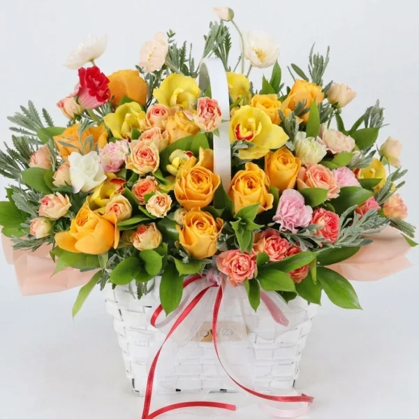 Sunshine Blossom Basket