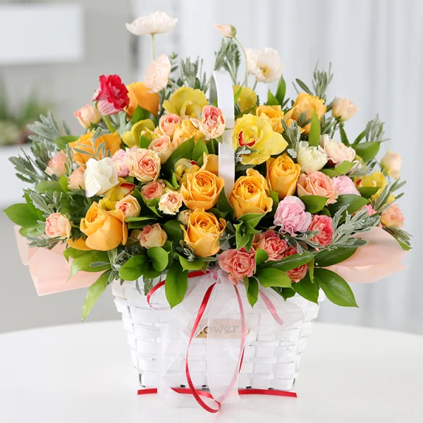 Sunshine Blossom Basket 2