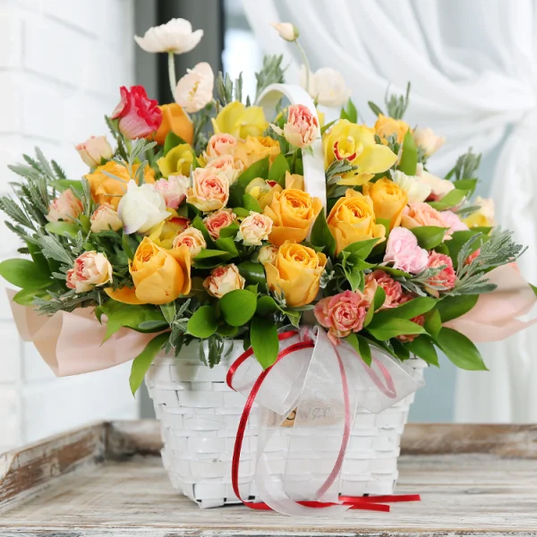 Sunshine Blossom Basket 3
