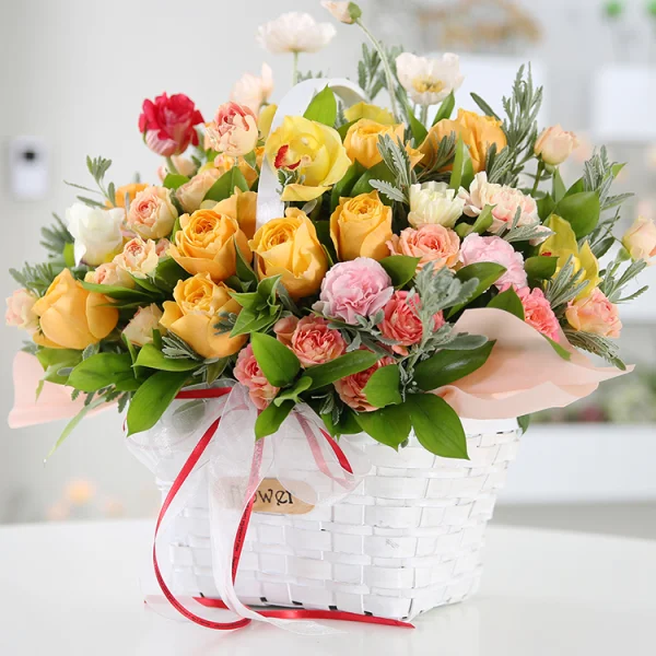 Sunshine Blossom Basket 4
