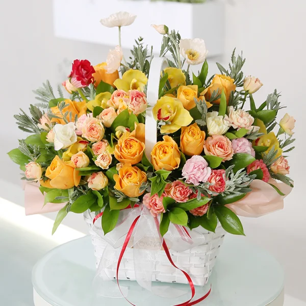 Sunshine Blossom Basket 5