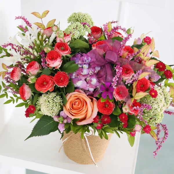 Sunlit Blossoms Basket 5