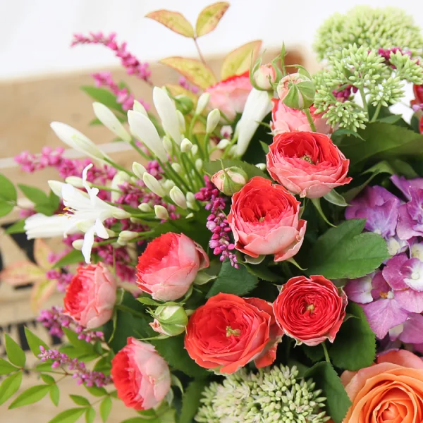 Sunlit Blossoms Basket 6