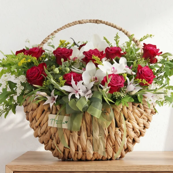 Passion Blossom Basket 5