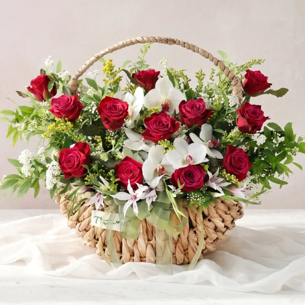 Passion Blossom Basket 6