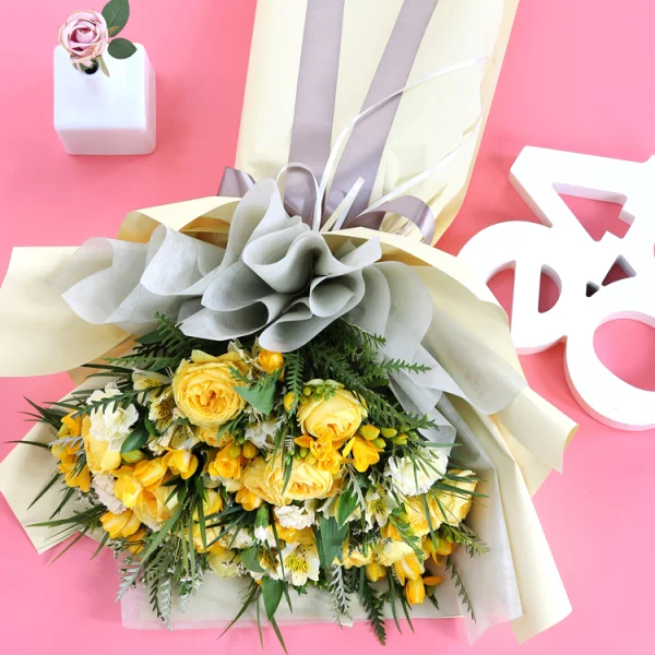 Lemon Radiance Bouquet 6
