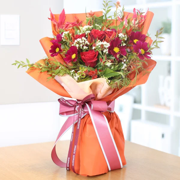 Crimson Sunset Bouquet 3