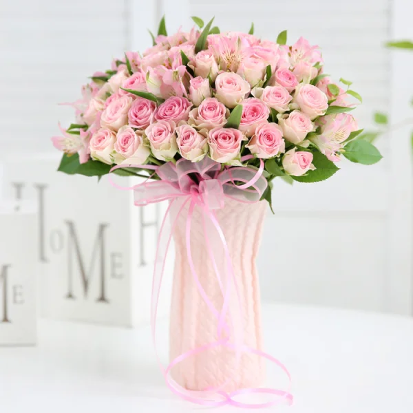 Blushing Elegance Bouquet 4